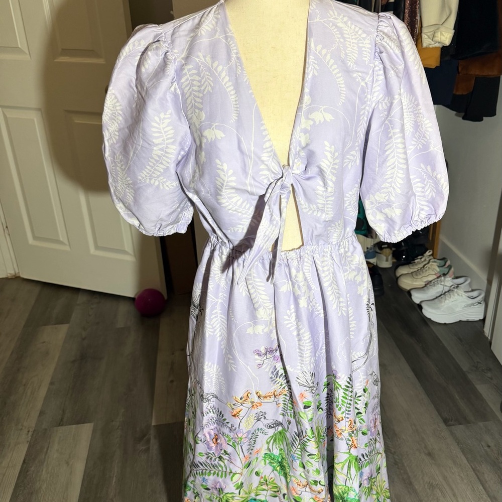 INC International Concepts Lavender Floral Dress